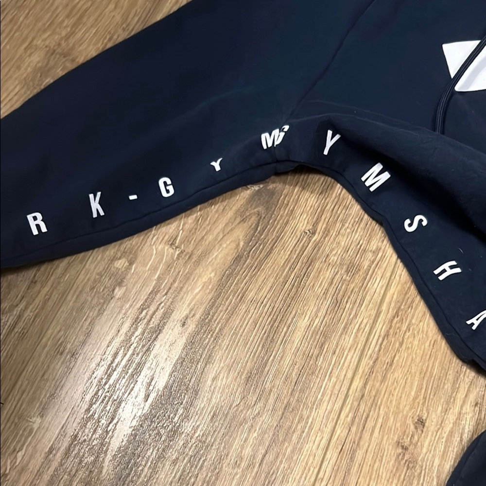 Gymshark Blue Sweatshirt with White Accents - Picture 4 of 7